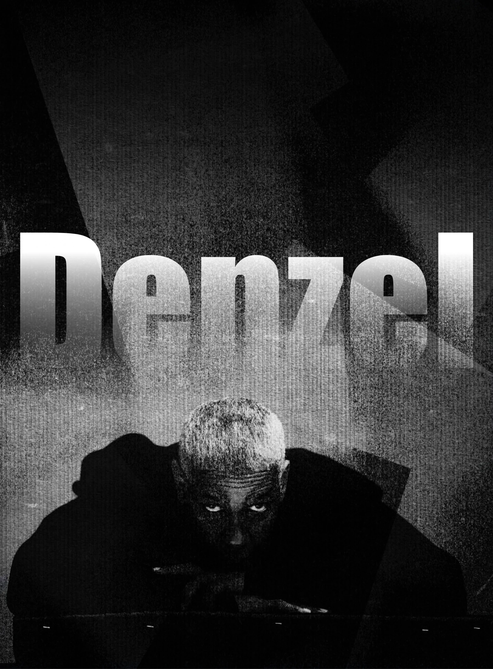 Denzel: monochrome music campaign